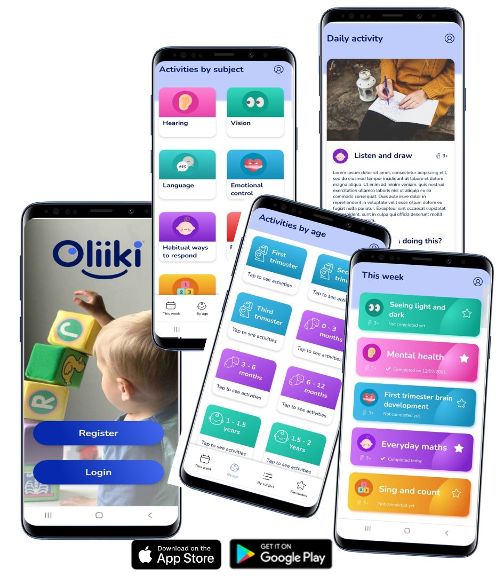 Genius 'Oliiki App' for babys first 1000 days