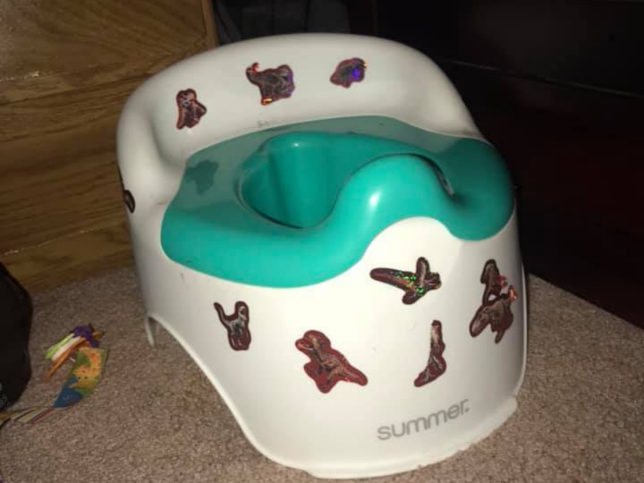 Fully toilet trailed at 2.5 by 17 year old Mum in secret