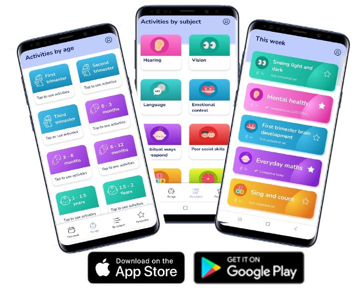 Genius 'Oliiki App' for babys first 1000 days